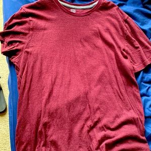 I’m selling a large burgundy Old navy t shirt